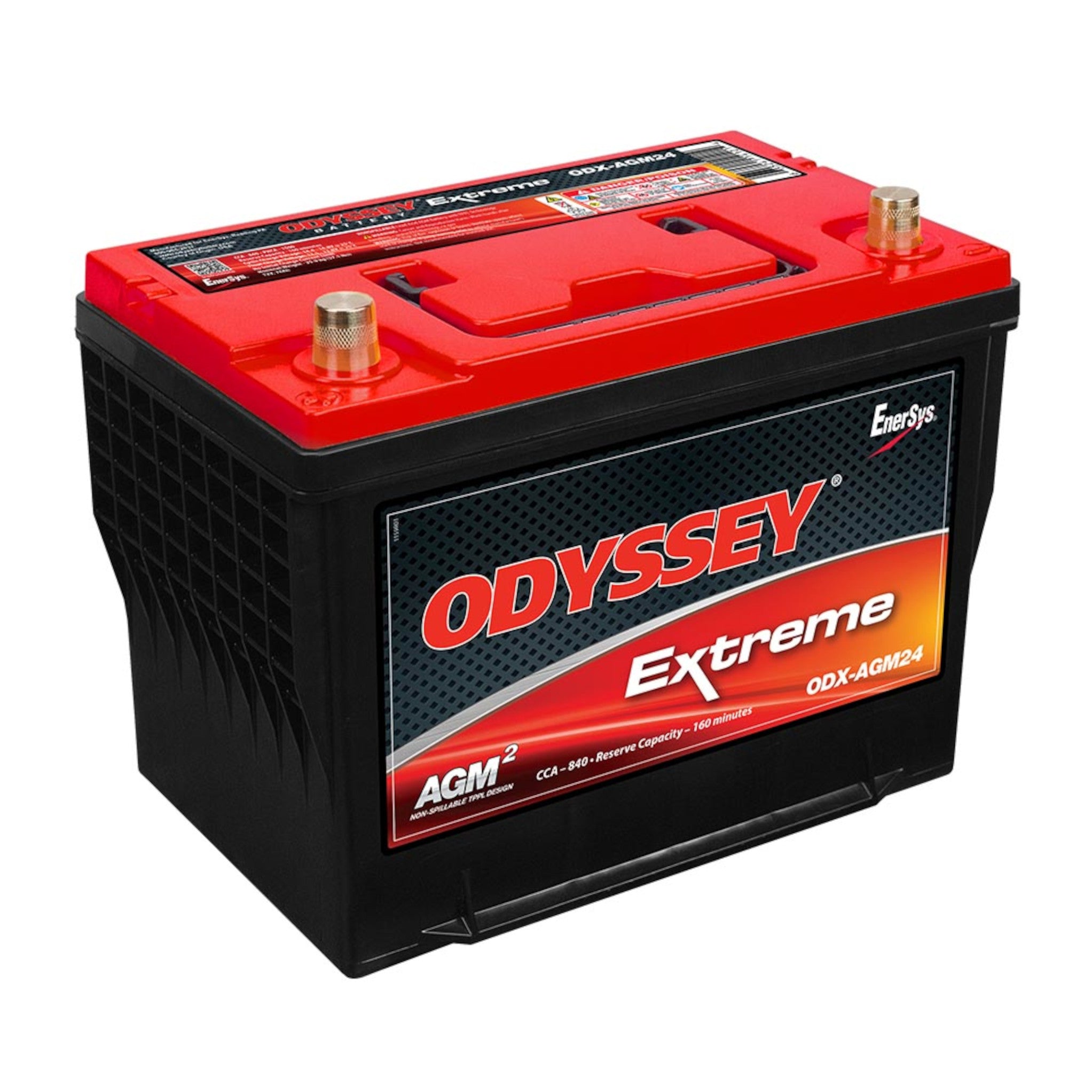 ODX-AGM24 12V AGM Engine Start Group 24 | 840 CCA